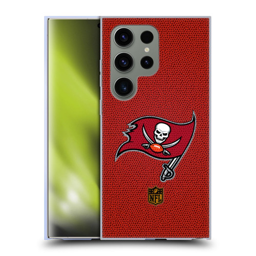 NFL Tampa Bay Buccaneers Logo Football Soft Gel Case for Samsung Galaxy S24 Ultra 5G