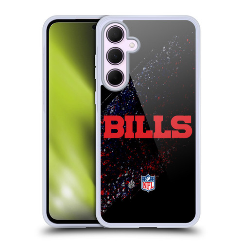 NFL Buffalo Bills Logo Blur Soft Gel Case for Samsung Galaxy A35 5G