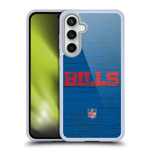 NFL Buffalo Bills Logo Distressed Look Soft Gel Case for Samsung Galaxy S23 FE 5G