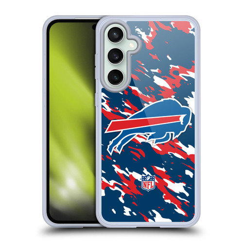 NFL Buffalo Bills Logo Camou Soft Gel Case for Samsung Galaxy S23 FE 5G