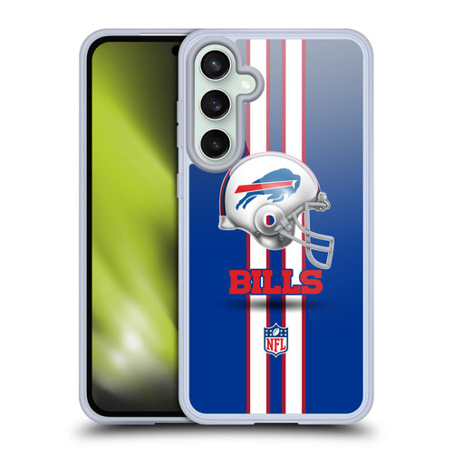 NFL Buffalo Bills Logo Helmet Soft Gel Case for Samsung Galaxy S23 FE 5G