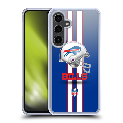 NFL Buffalo Bills Logo Helmet Soft Gel Case for Samsung Galaxy S24+ 5G