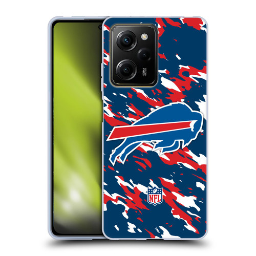 NFL Buffalo Bills Logo Camou Soft Gel Case for Xiaomi Redmi Note 12 Pro 5G
