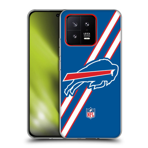 NFL Buffalo Bills Logo Stripes Soft Gel Case for Xiaomi 13 5G