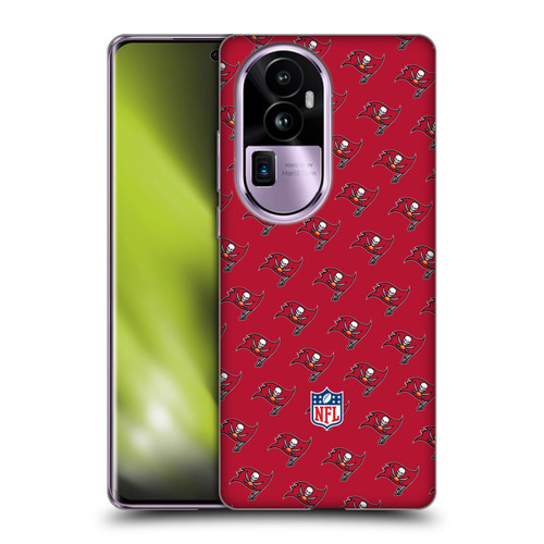 NFL Tampa Bay Buccaneers Artwork Patterns Soft Gel Case for OPPO Reno10 Pro+