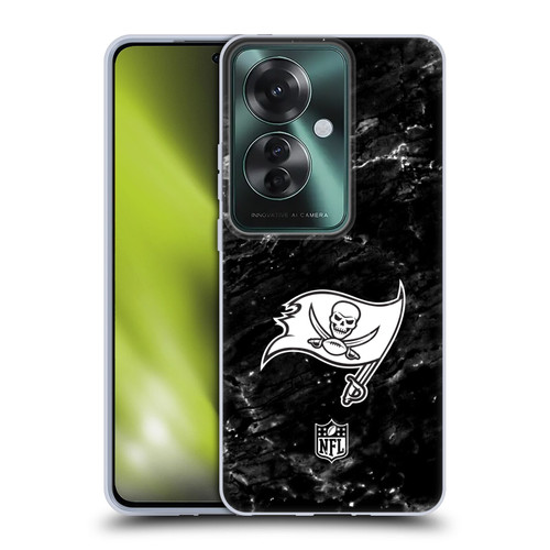 NFL Tampa Bay Buccaneers Artwork Marble Soft Gel Case for OPPO Reno11 F 5G / F25 Pro 5G