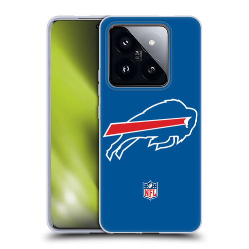 NFL Buffalo Bills Logo Plain Soft Gel Case for Xiaomi 14 Pro