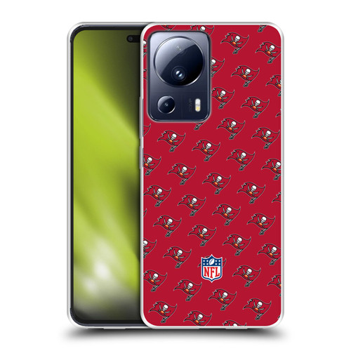 NFL Tampa Bay Buccaneers Artwork Patterns Soft Gel Case for Xiaomi 13 Lite 5G