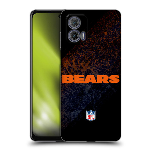 NFL Chicago Bears Logo Blur Soft Gel Case for Motorola Moto G73 5G