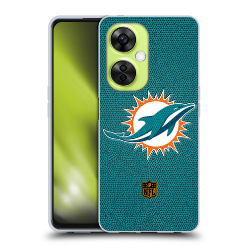 NFL Miami Dolphins Logo Football Soft Gel Case for OnePlus Nord CE 3 Lite 5G