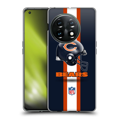 NFL Chicago Bears Logo Helmet Soft Gel Case for OnePlus 11 5G