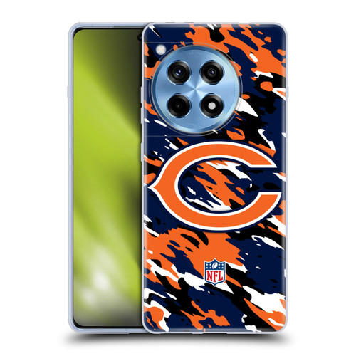 NFL Chicago Bears Logo Camou Soft Gel Case for OnePlus 12R