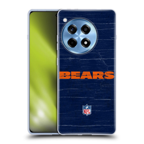 NFL Chicago Bears Logo Distressed Look Soft Gel Case for OnePlus 12R