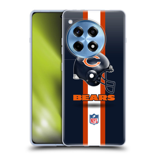 NFL Chicago Bears Logo Helmet Soft Gel Case for OnePlus 12R