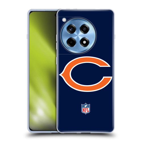 NFL Chicago Bears Logo Plain Soft Gel Case for OnePlus 12R