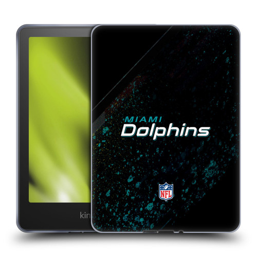 NFL Miami Dolphins Logo Blur Soft Gel Case for Amazon Kindle Paperwhite 5 (2021)