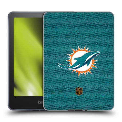 NFL Miami Dolphins Logo Football Soft Gel Case for Amazon Kindle Paperwhite 5 (2021)