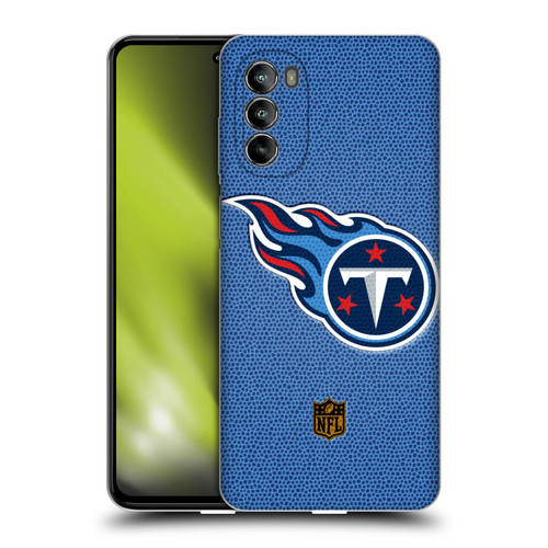 NFL Tennessee Titans Logo Football Soft Gel Case for Motorola Moto G82 5G