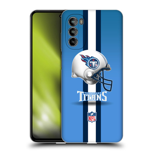 NFL Tennessee Titans Logo Helmet Soft Gel Case for Motorola Moto G82 5G