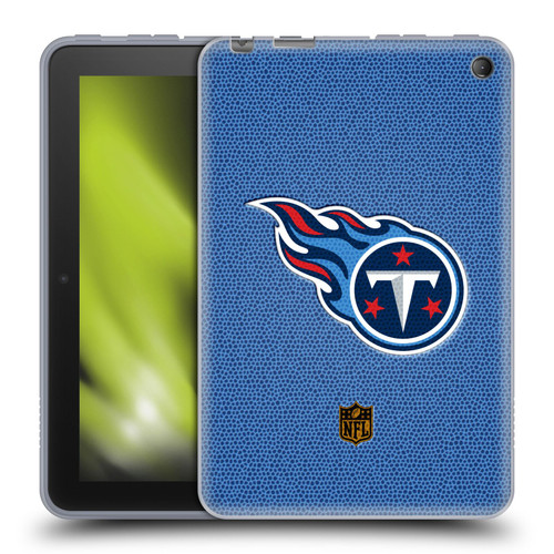 NFL Tennessee Titans Logo Football Soft Gel Case for Amazon Fire 7 2022