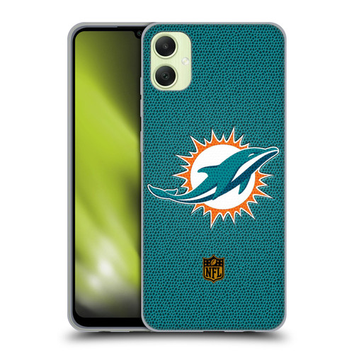 NFL Miami Dolphins Logo Football Soft Gel Case for Samsung Galaxy A05