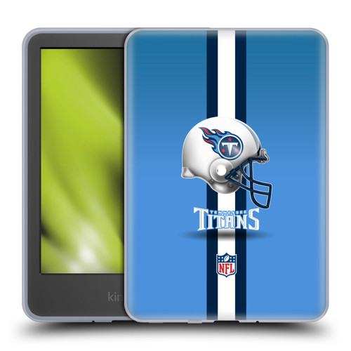 NFL Tennessee Titans Logo Helmet Soft Gel Case for Amazon Kindle 11th Gen 6in 2022