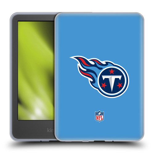 NFL Tennessee Titans Logo Plain Soft Gel Case for Amazon Kindle 11th Gen 6in 2022