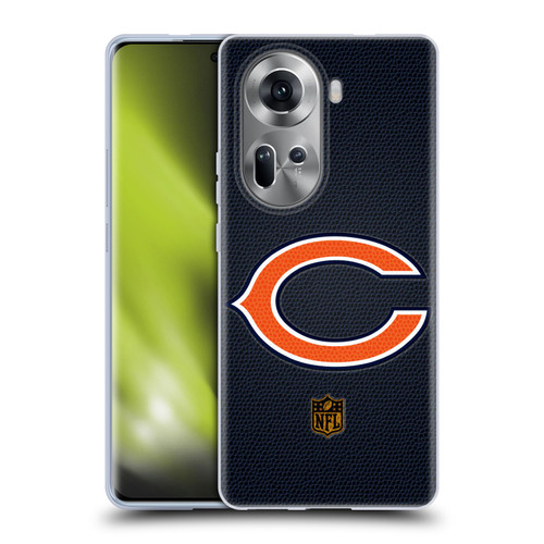 NFL Chicago Bears Logo Football Soft Gel Case for OPPO Reno11