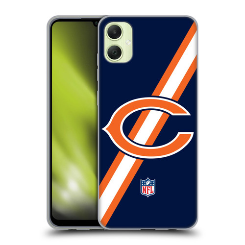 NFL Chicago Bears Logo Stripes Soft Gel Case for Samsung Galaxy A05