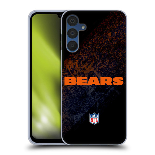 NFL Chicago Bears Logo Blur Soft Gel Case for Samsung Galaxy A15