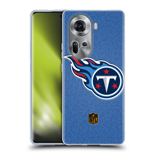 NFL Tennessee Titans Logo Football Soft Gel Case for OPPO Reno11