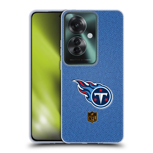 NFL Tennessee Titans Logo Football Soft Gel Case for OPPO Reno11 F 5G / F25 Pro 5G