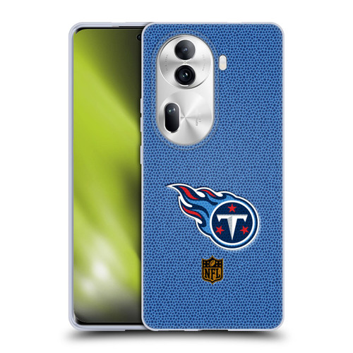 NFL Tennessee Titans Logo Football Soft Gel Case for OPPO Reno11 Pro