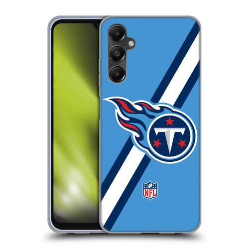 NFL Tennessee Titans Logo Stripes Soft Gel Case for Samsung Galaxy A05s