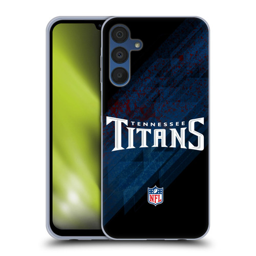 NFL Tennessee Titans Logo Blur Soft Gel Case for Samsung Galaxy A15