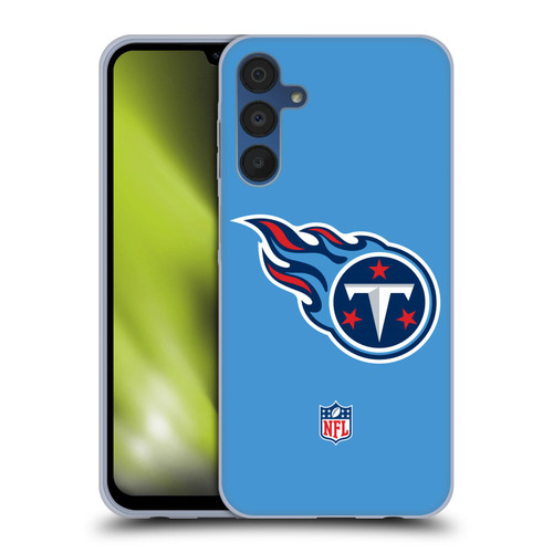 NFL Tennessee Titans Logo Plain Soft Gel Case for Samsung Galaxy A15