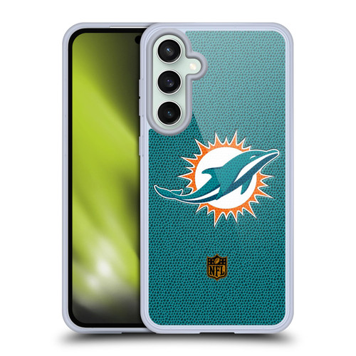 NFL Miami Dolphins Logo Football Soft Gel Case for Samsung Galaxy S23 FE 5G