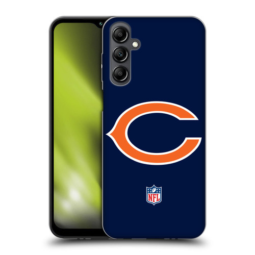 NFL Chicago Bears Logo Plain Soft Gel Case for Samsung Galaxy M14 5G
