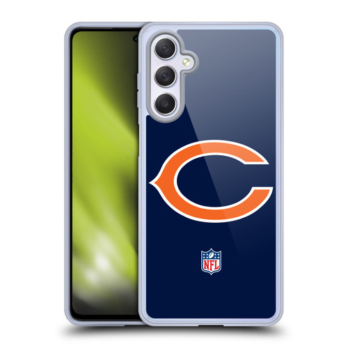 NFL Chicago Bears Logo Plain Soft Gel Case for Samsung Galaxy M54 5G