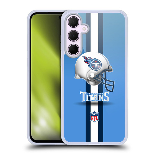 NFL Tennessee Titans Logo Helmet Soft Gel Case for Samsung Galaxy A35 5G