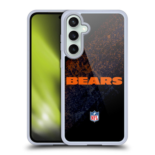 NFL Chicago Bears Logo Blur Soft Gel Case for Samsung Galaxy S23 FE 5G