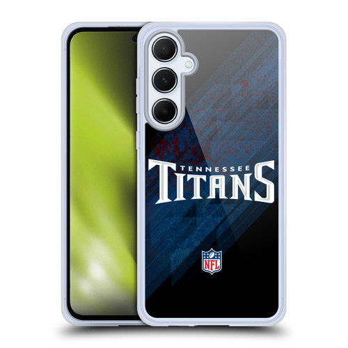 NFL Tennessee Titans Logo Blur Soft Gel Case for Samsung Galaxy A55 5G