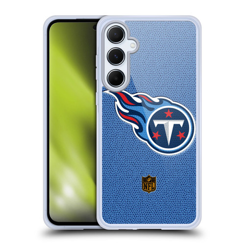 NFL Tennessee Titans Logo Football Soft Gel Case for Samsung Galaxy A55 5G