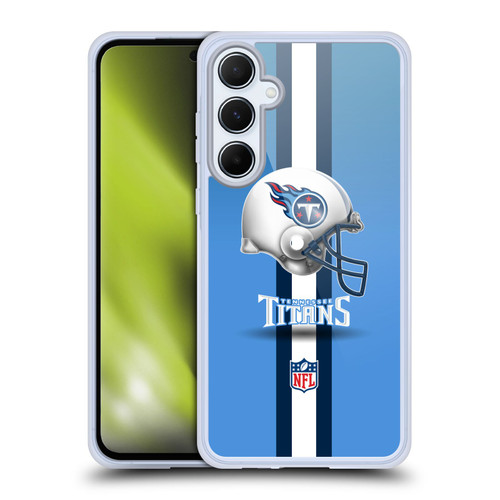 NFL Tennessee Titans Logo Helmet Soft Gel Case for Samsung Galaxy A55 5G
