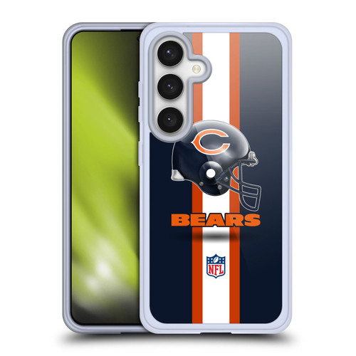 NFL Chicago Bears Logo Helmet Soft Gel Case for Samsung Galaxy S24 5G