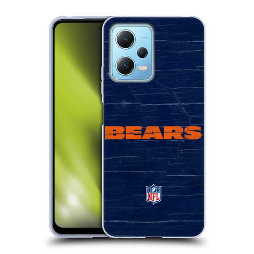 NFL Chicago Bears Logo Distressed Look Soft Gel Case for Xiaomi Redmi Note 12 5G