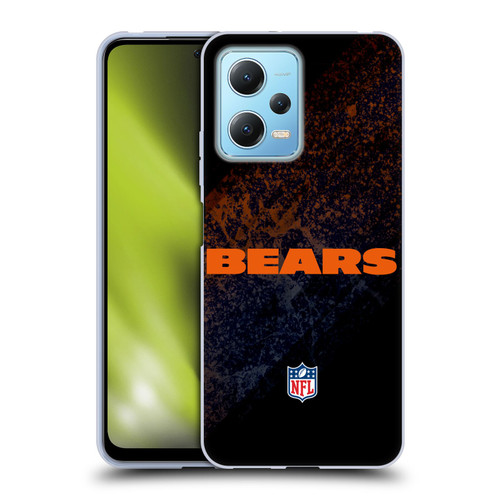NFL Chicago Bears Logo Blur Soft Gel Case for Xiaomi Redmi Note 12 5G