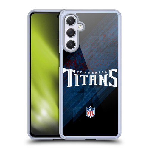 NFL Tennessee Titans Logo Blur Soft Gel Case for Samsung Galaxy M54 5G