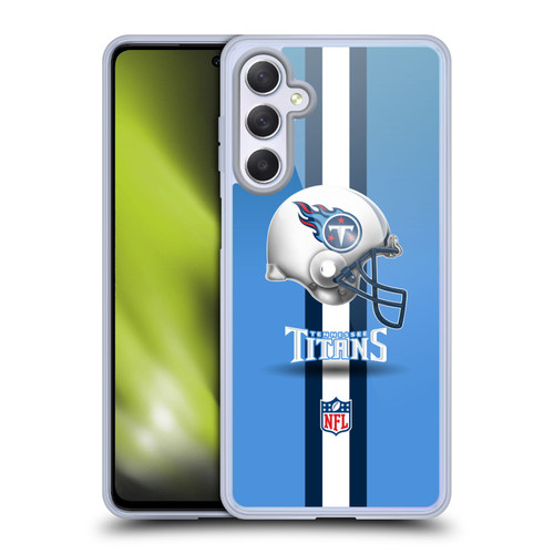 NFL Tennessee Titans Logo Helmet Soft Gel Case for Samsung Galaxy M54 5G