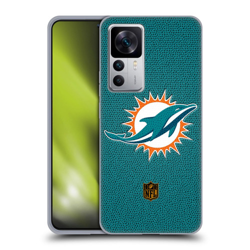 NFL Miami Dolphins Logo Football Soft Gel Case for Xiaomi 12T 5G / 12T Pro 5G / Redmi K50 Ultra 5G
